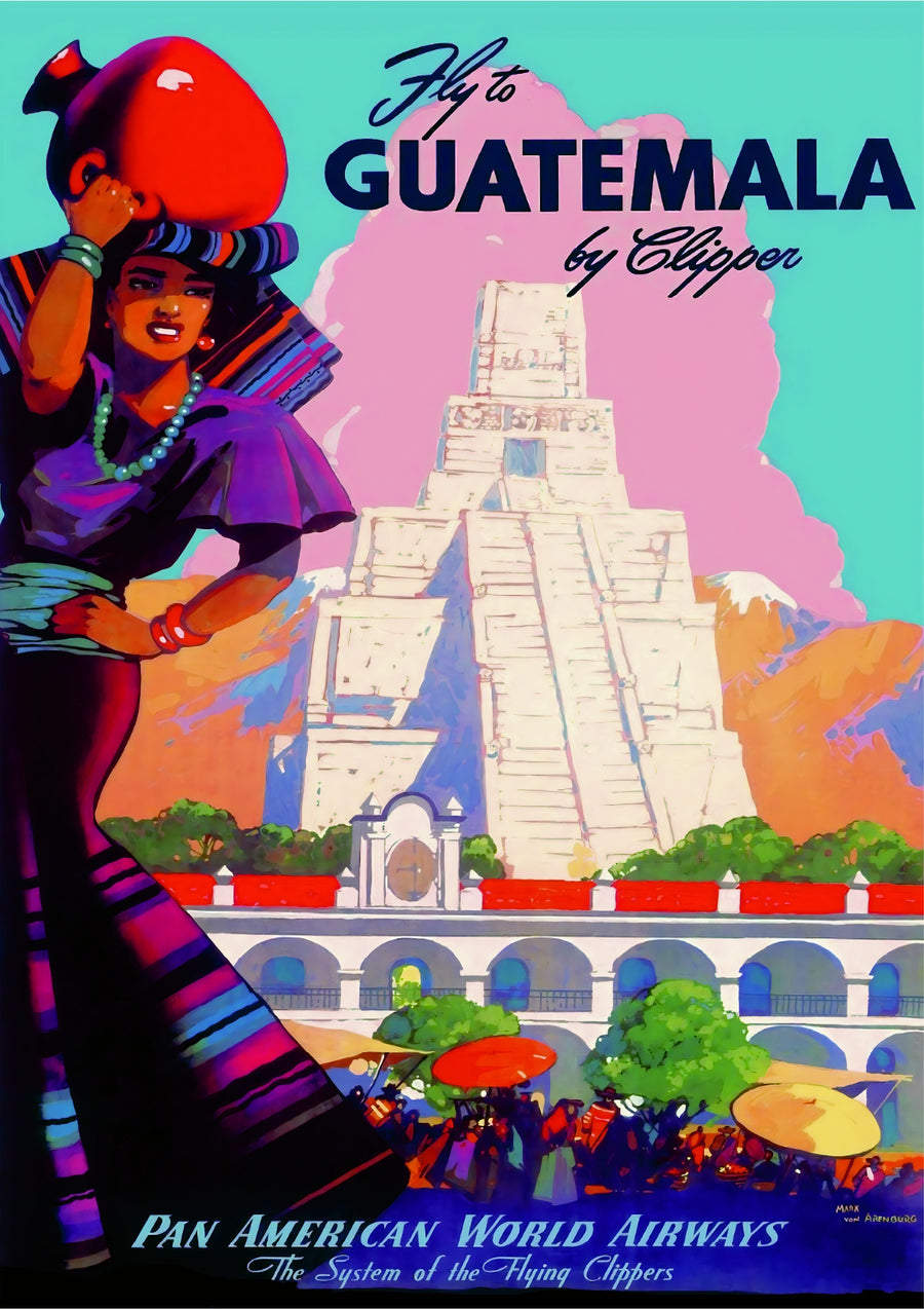 Guatemala - Print Only frame