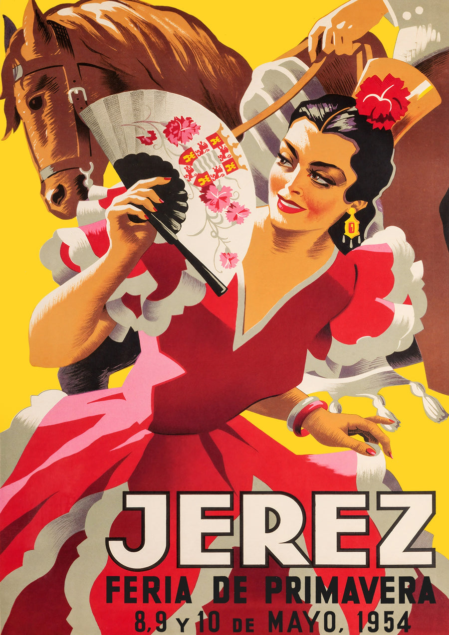 Jerez, Spanje - Print Only frame