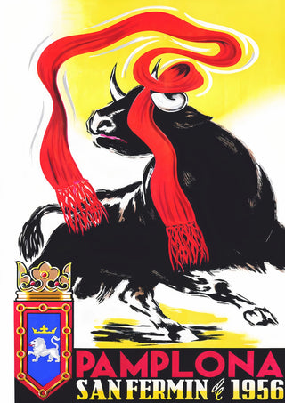 Pamplona, Spain print