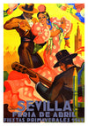 Seville, 1949 print