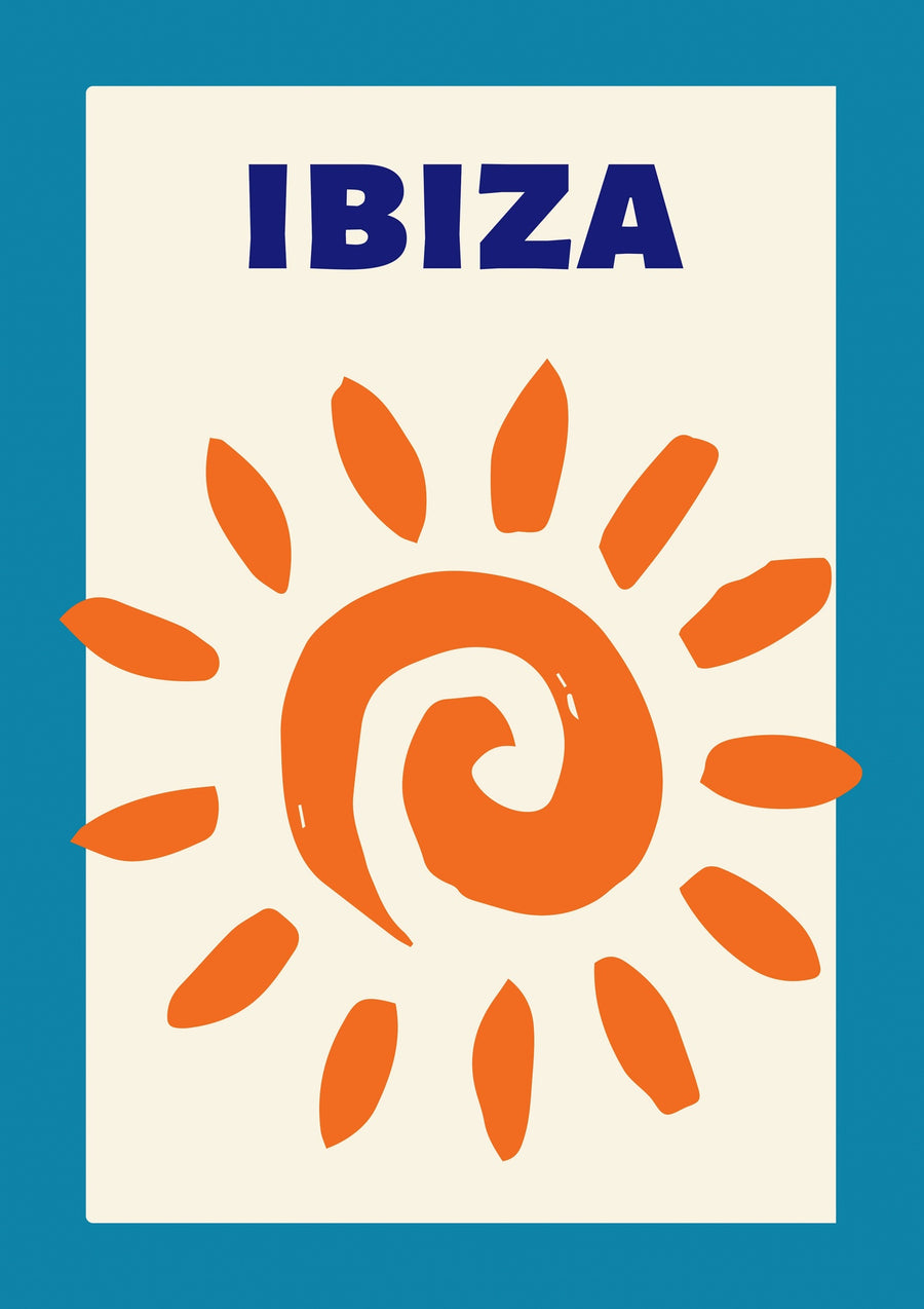 Ibiza - Print Only frame