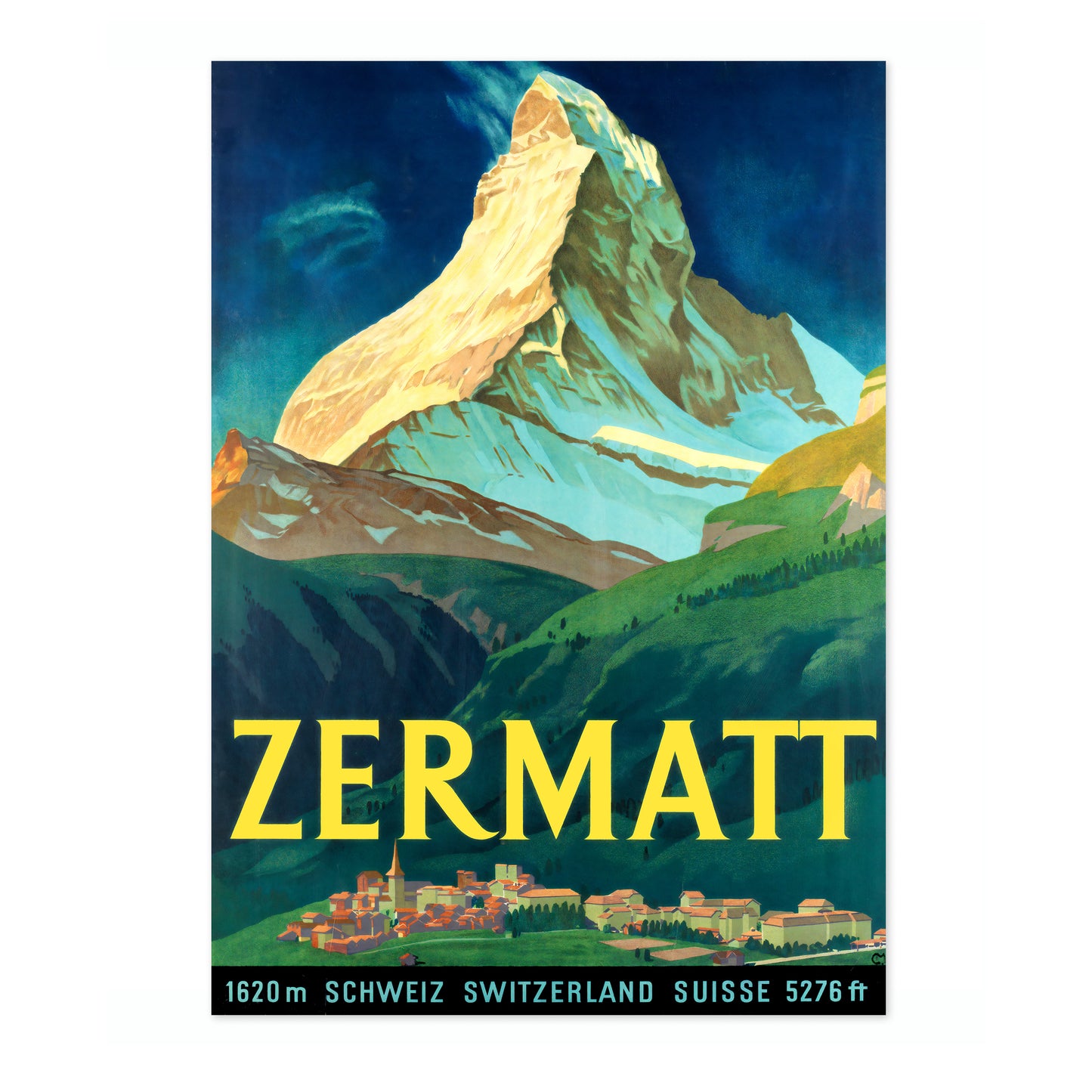 Mt Zermatt, Schweiz