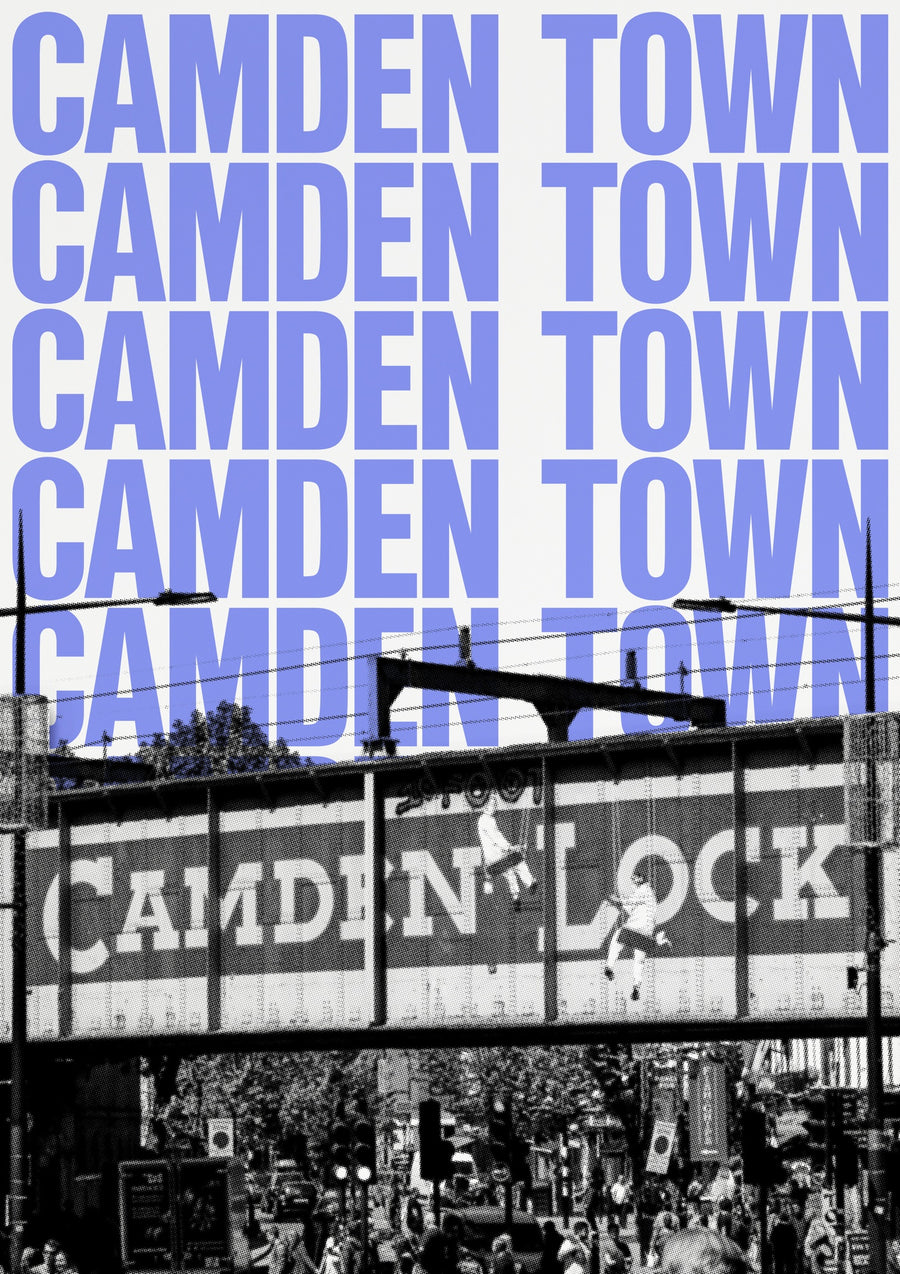 Camden Town, London - Print Only frame