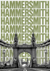 Hammersmith, London print