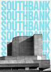 Nationalteatern, Southbank, London print