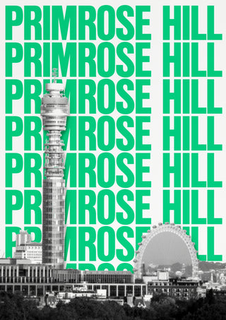 Primrose Hill, London print