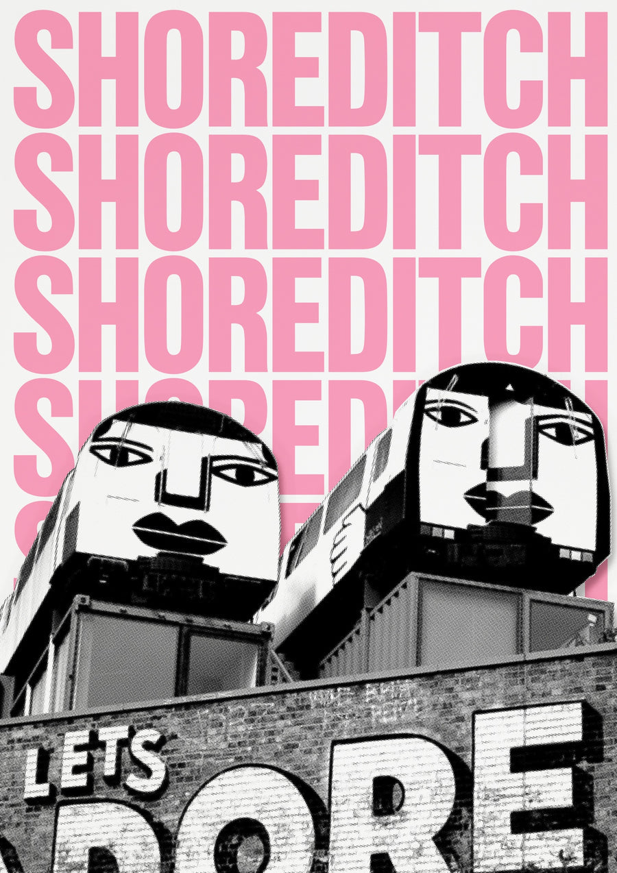 Shoreditch, London - Print Only frame