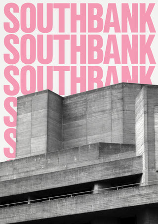Southbank, London print