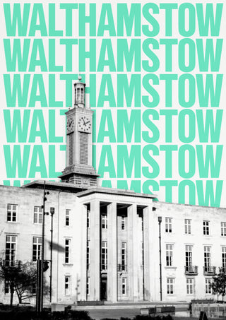 Walthamstow, London print