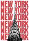 Chrysler Building, New York print
