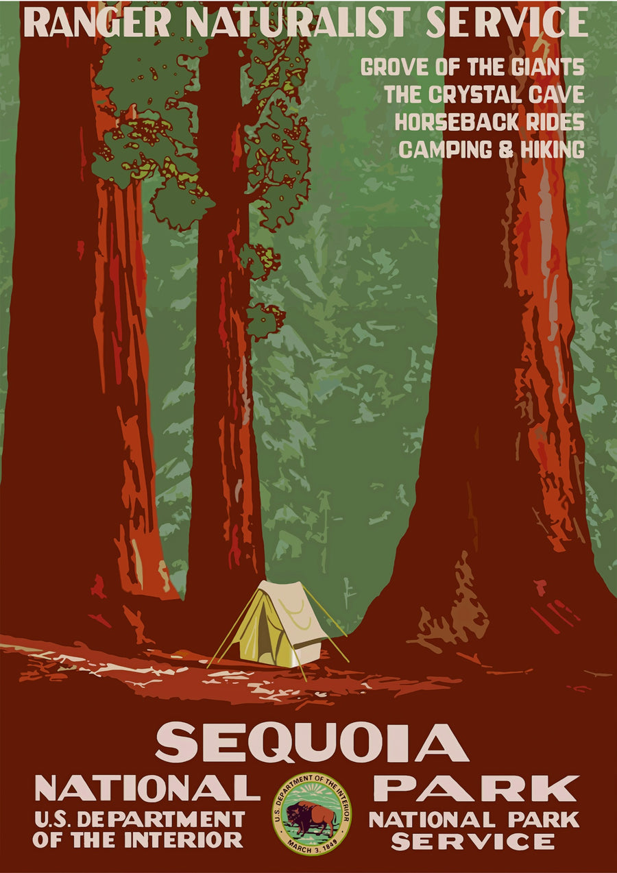 Sequoia National Park - Print Only frame