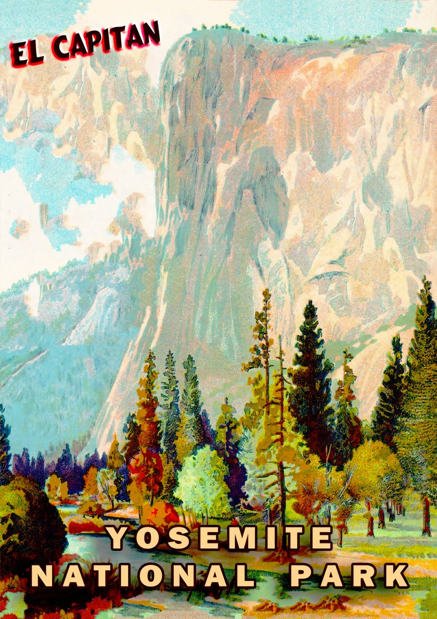 El Capitan, Yosemite - Print Only frame