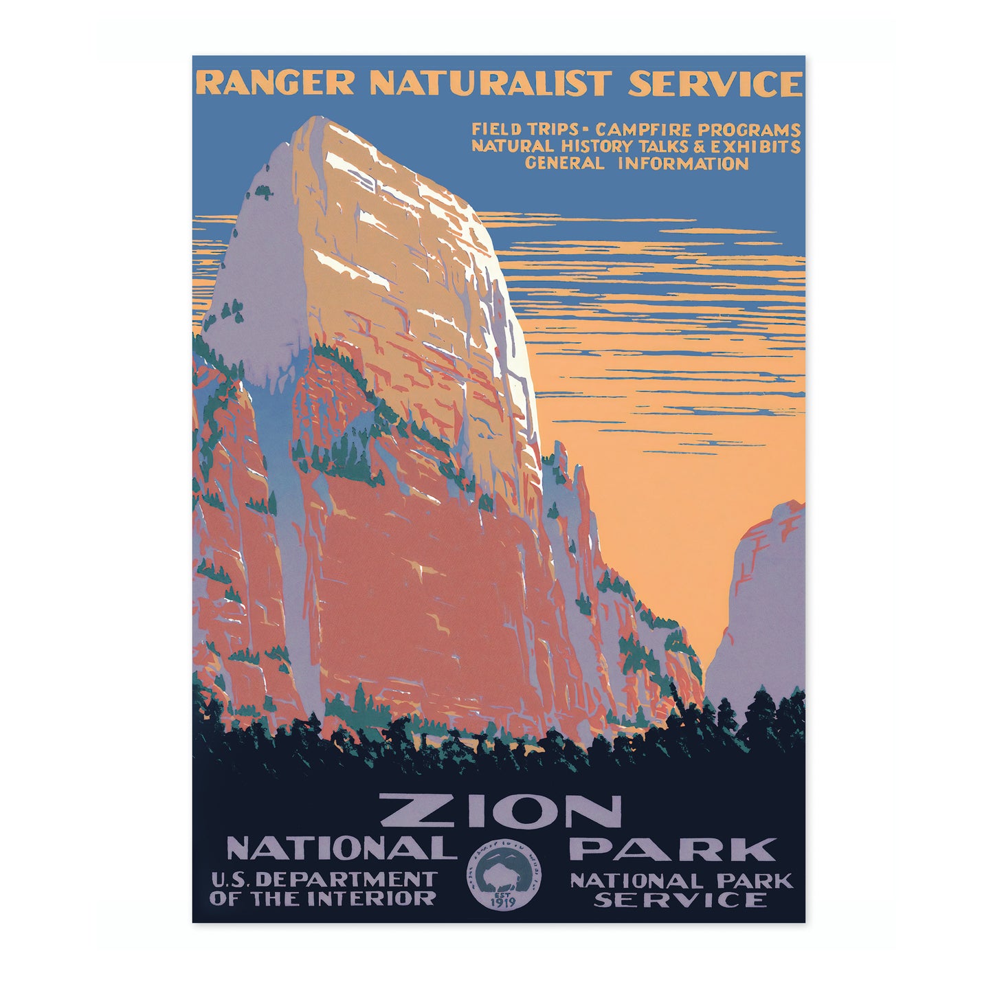 Parc national de Zion, États-Unis