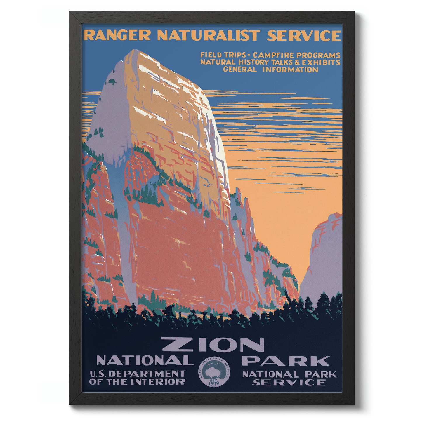 Parc national de Zion, États-Unis