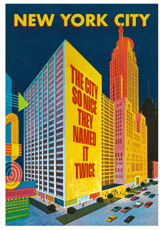 So Nice They Named It Twice - New York City print