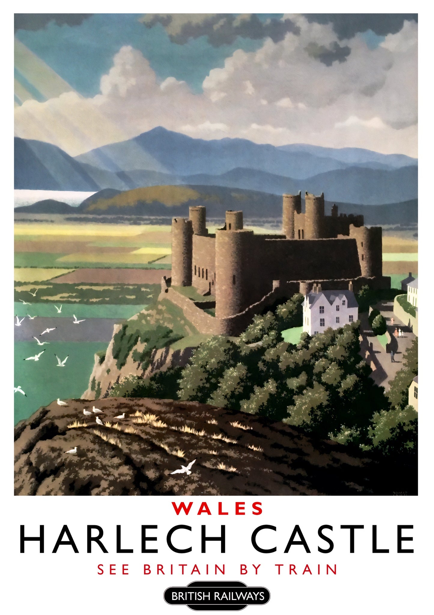 Harlech Castle, Wales