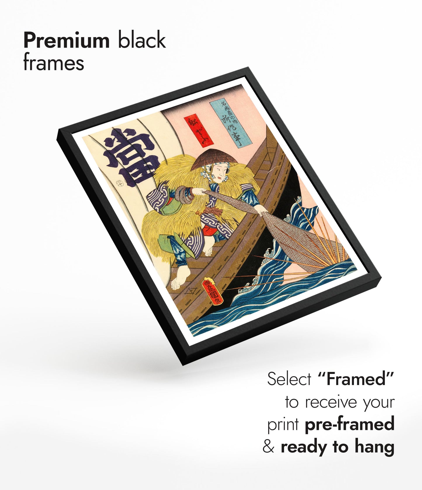 Schauspieler Nakamura Fukusuke als Fischer