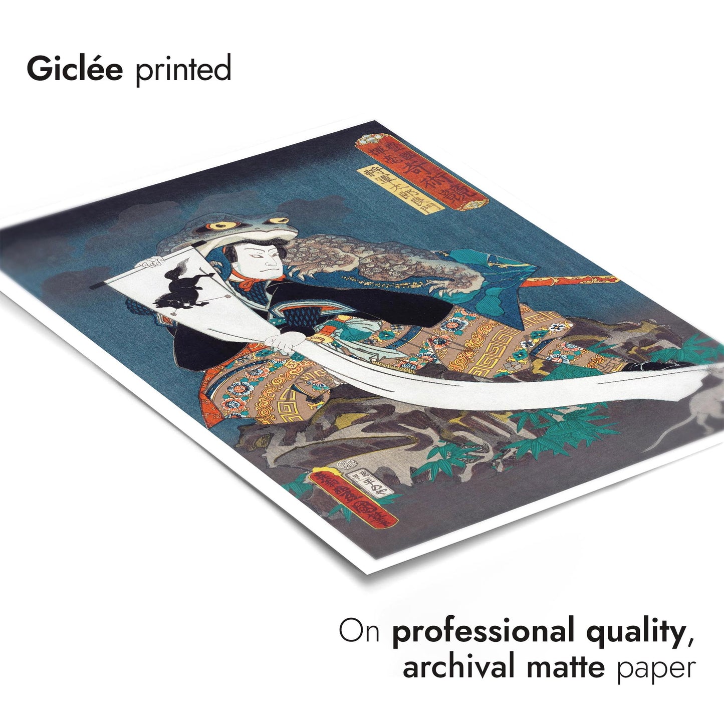 Acteur Nakamura Shikan IV als Shogun Taro Yoshikado