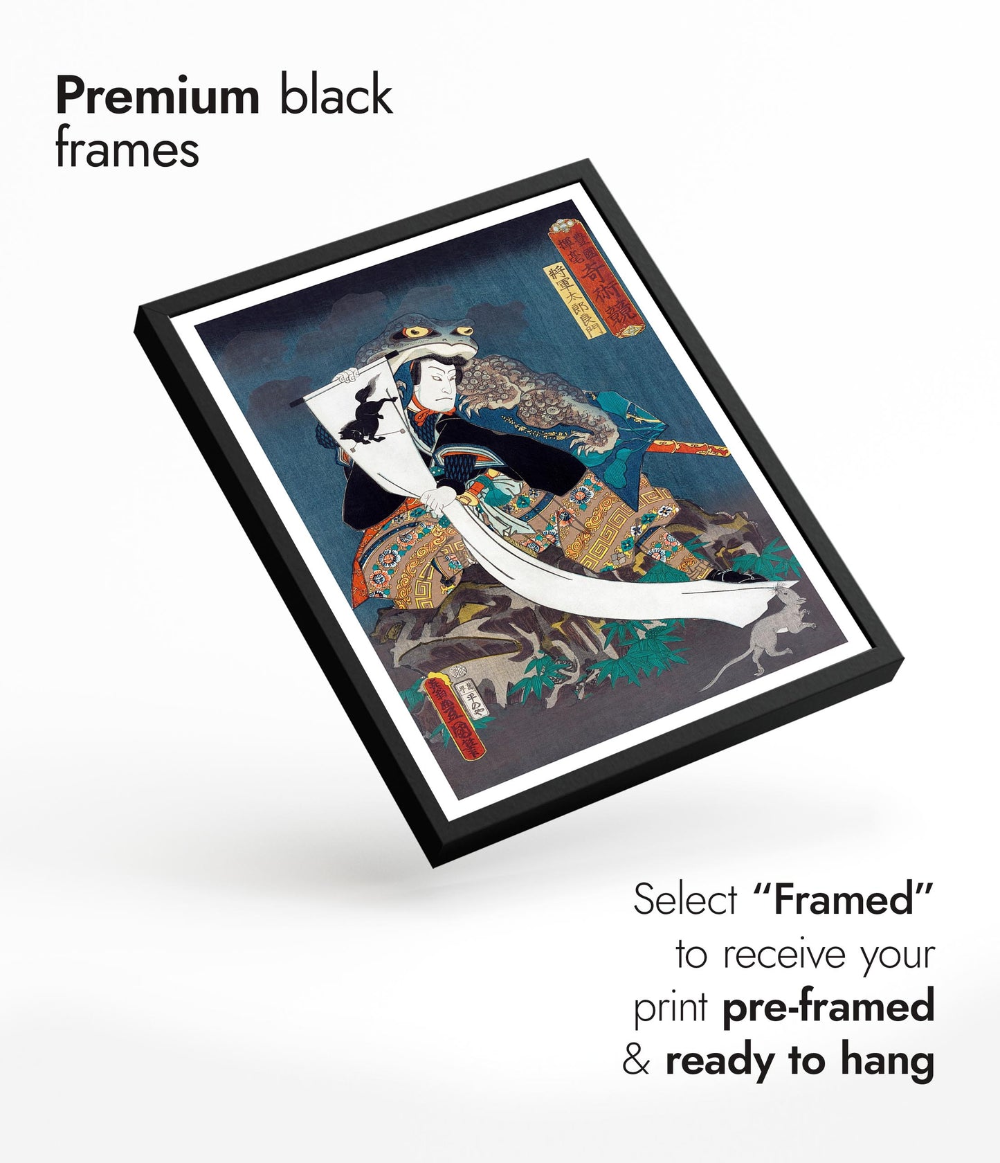 Acteur Nakamura Shikan IV als Shogun Taro Yoshikado