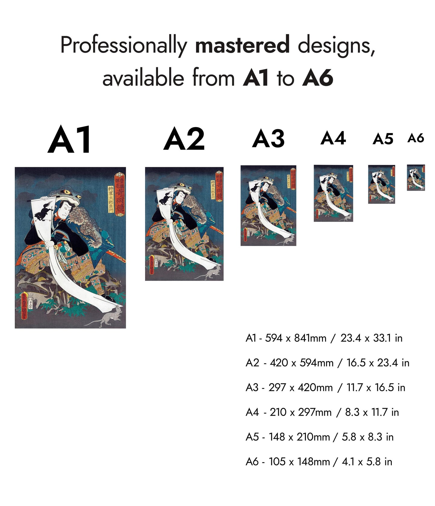 Acteur Nakamura Shikan IV als Shogun Taro Yoshikado