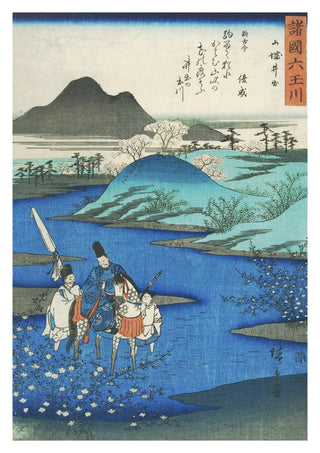 La rivière Ide Jewel print