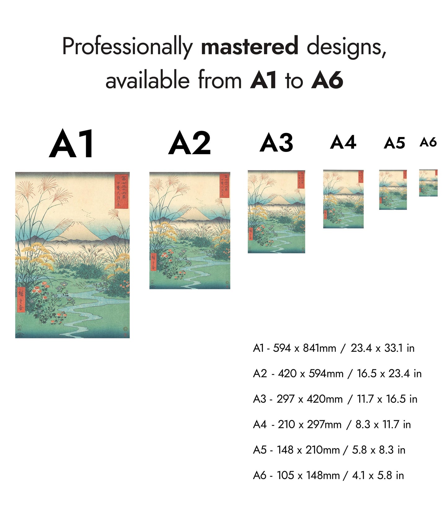 Otsuki Plain in Kai Province