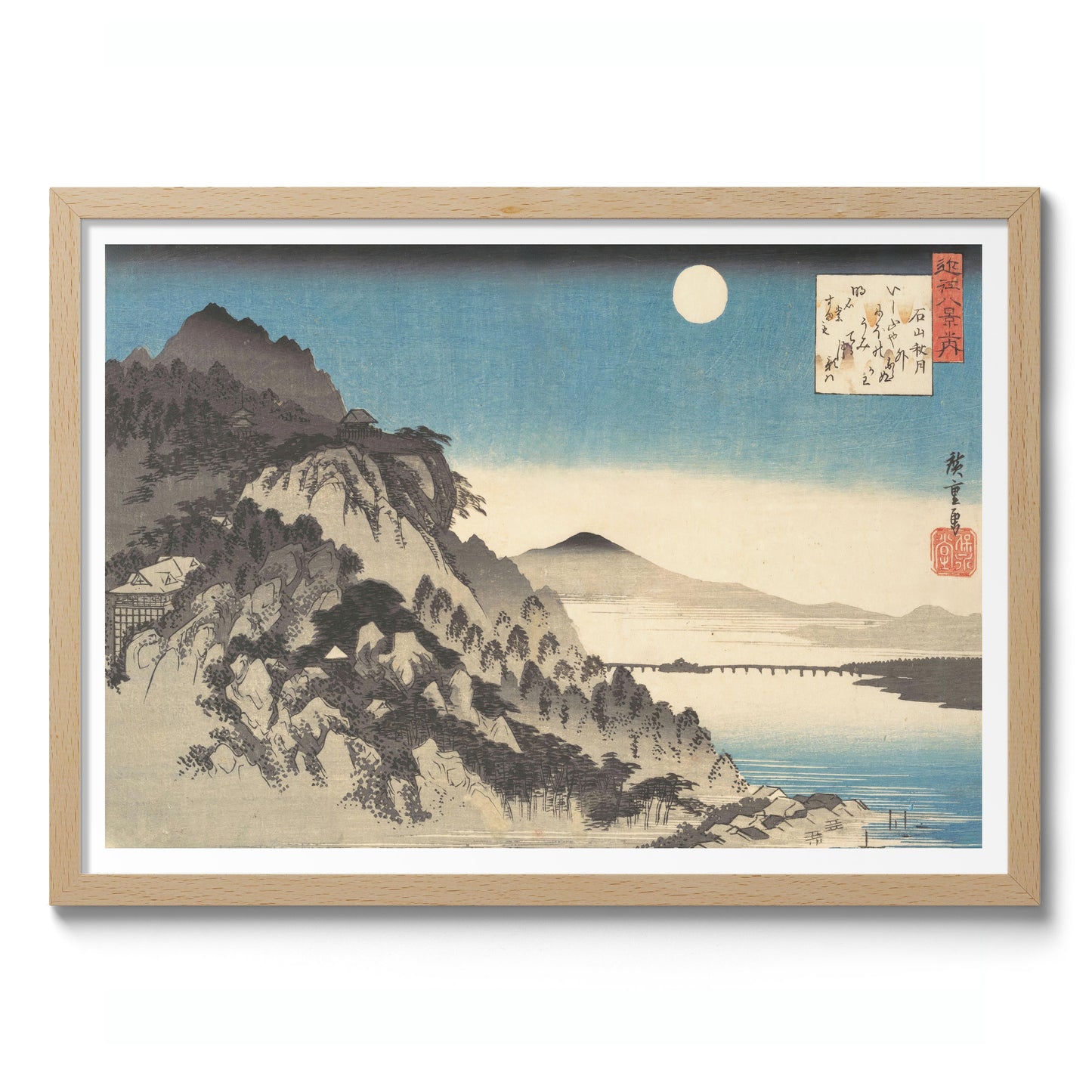 Höstfullmåne vid Ishiyama