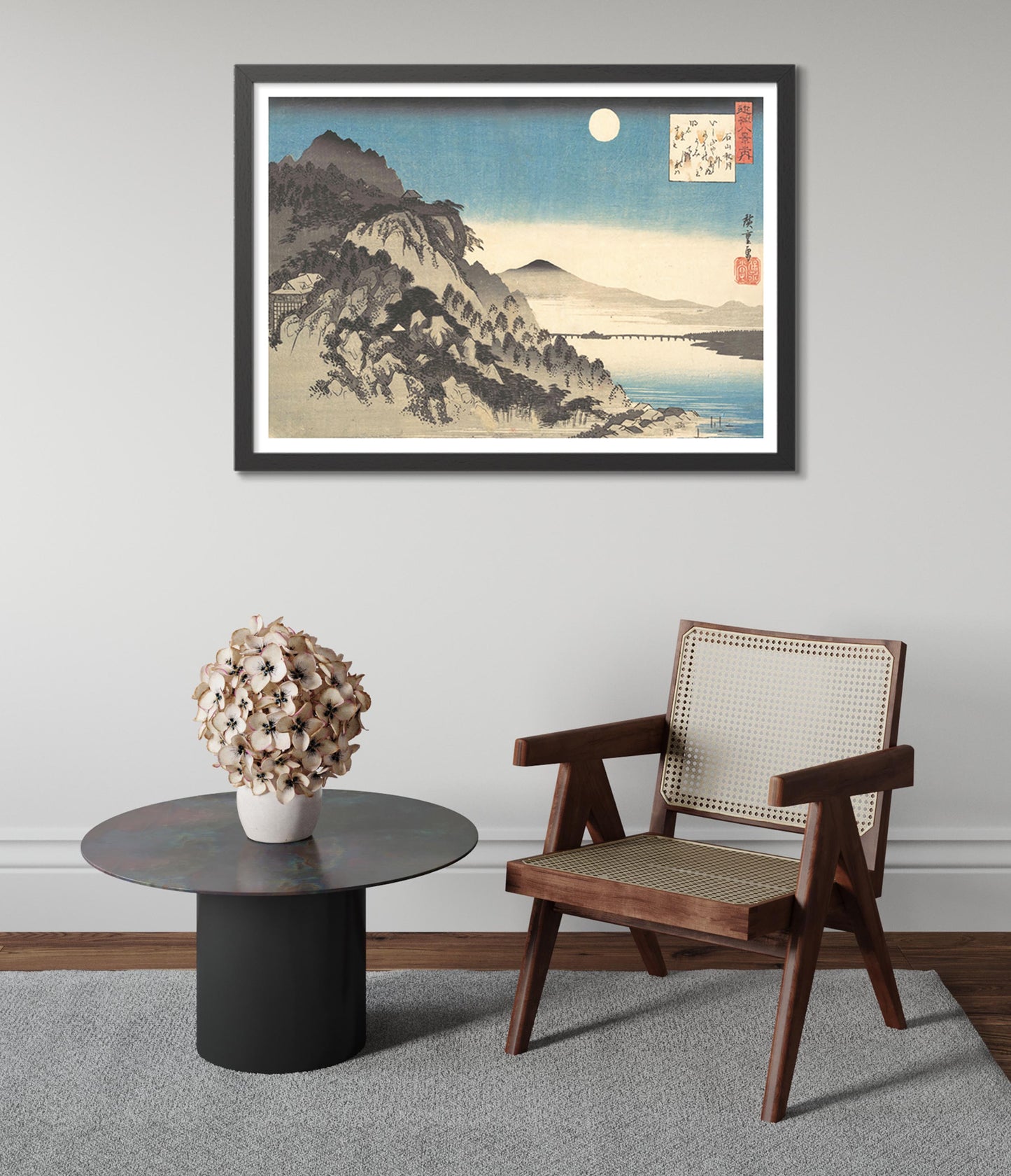 Höstfullmåne vid Ishiyama