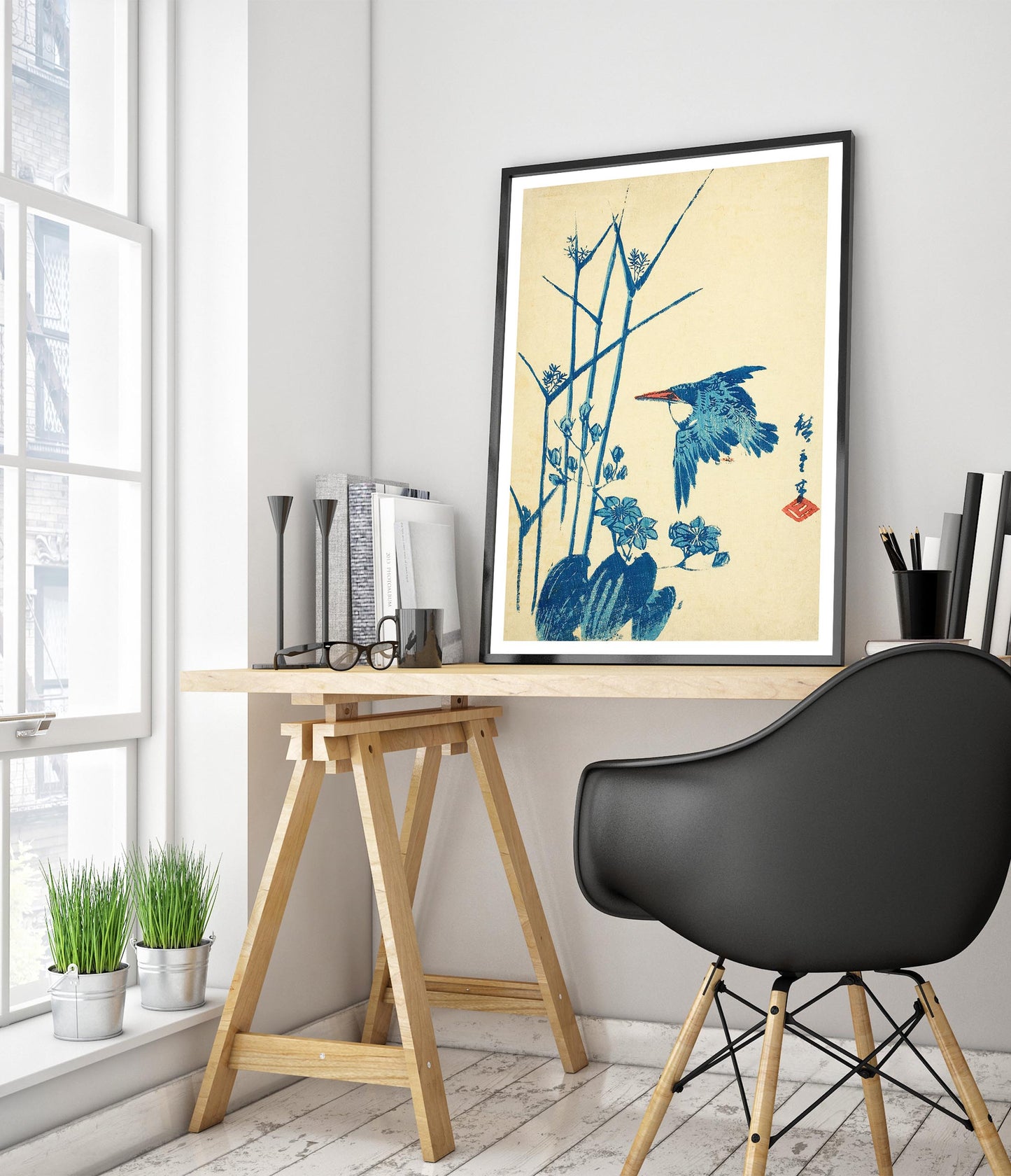 Kingfisher & Monochoria