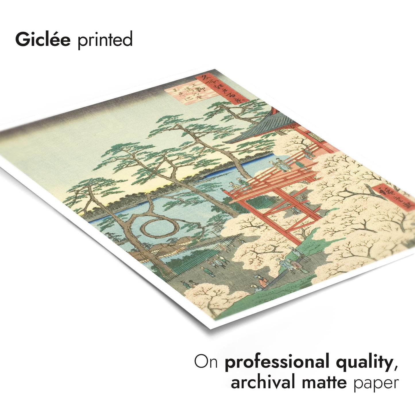 Kiyomizu Hal en Shinobazu-ven bij Ueno