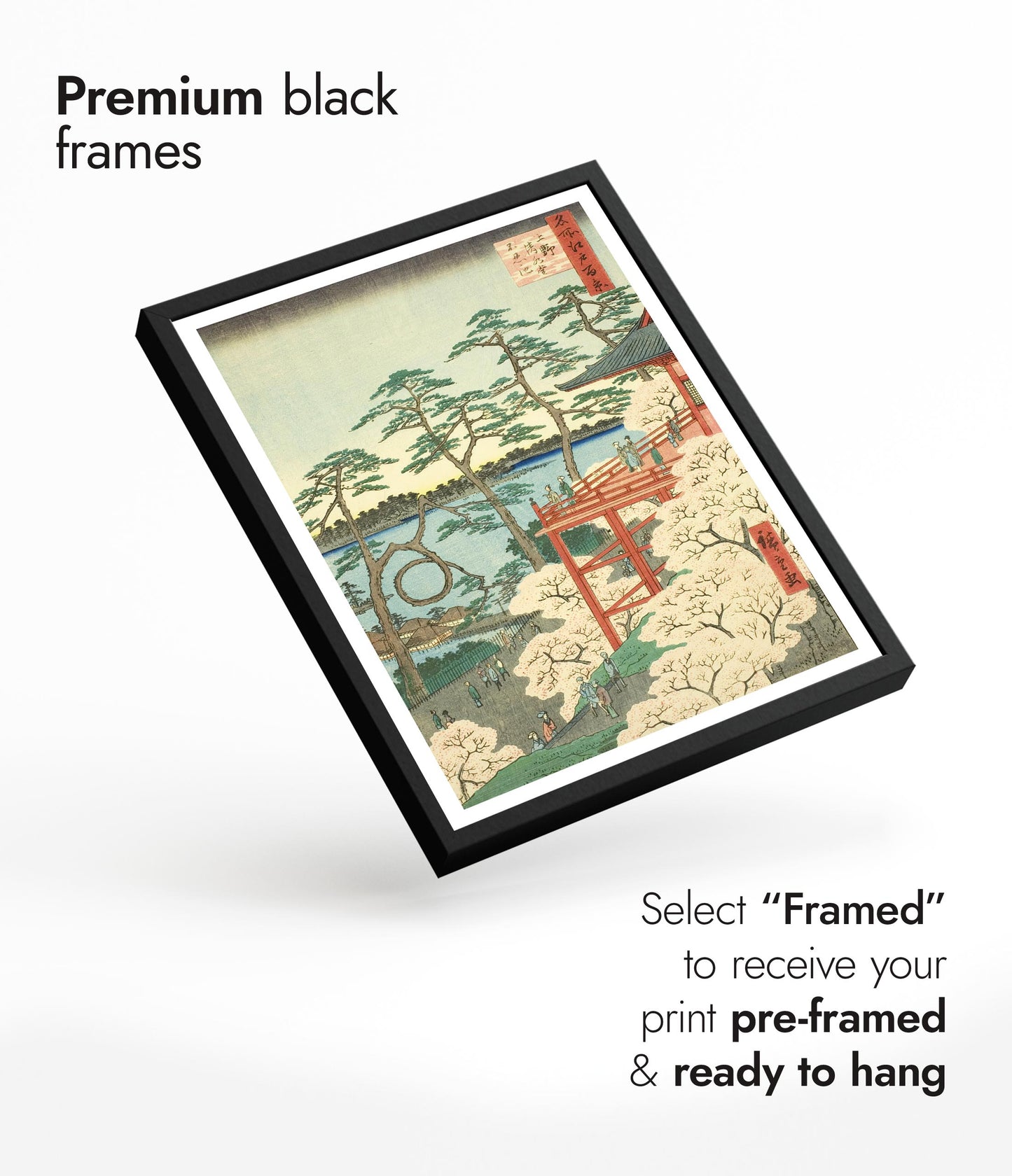 Kiyomizu Hal en Shinobazu-ven bij Ueno