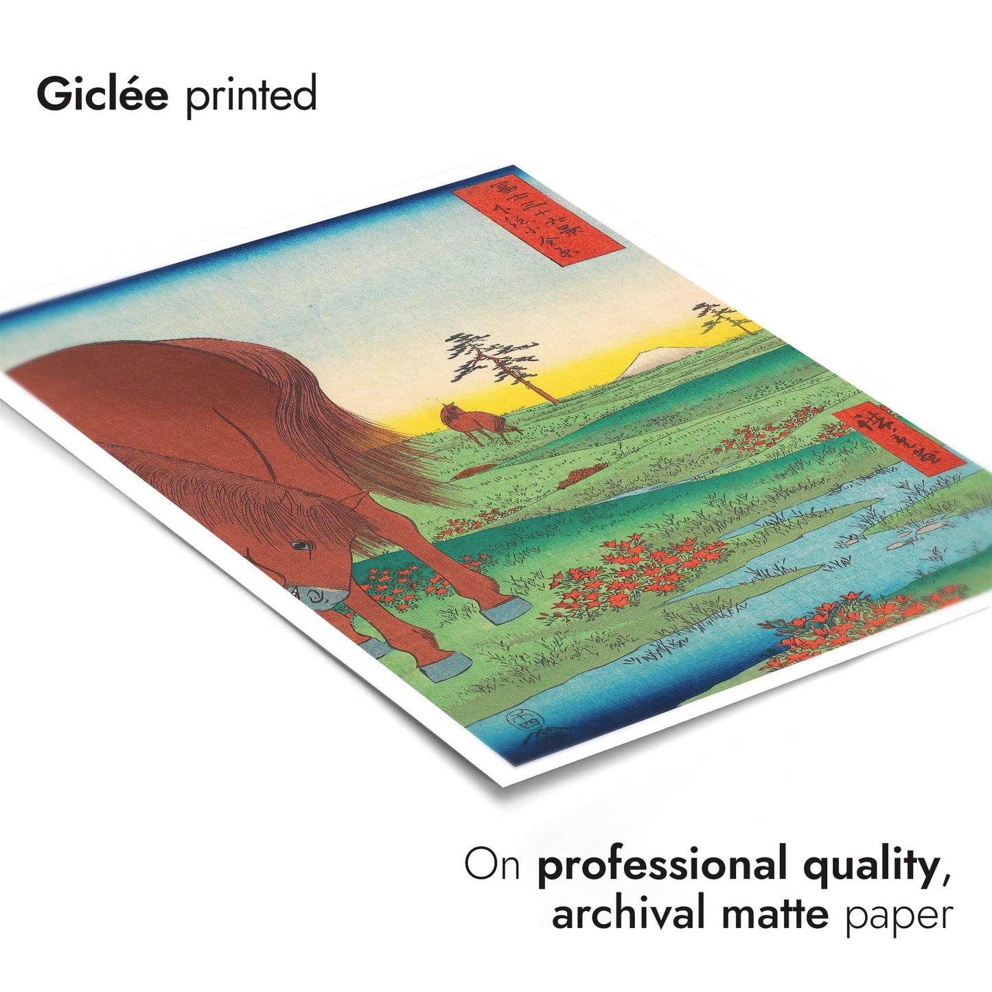 Kogane Plain in Shimosa Province