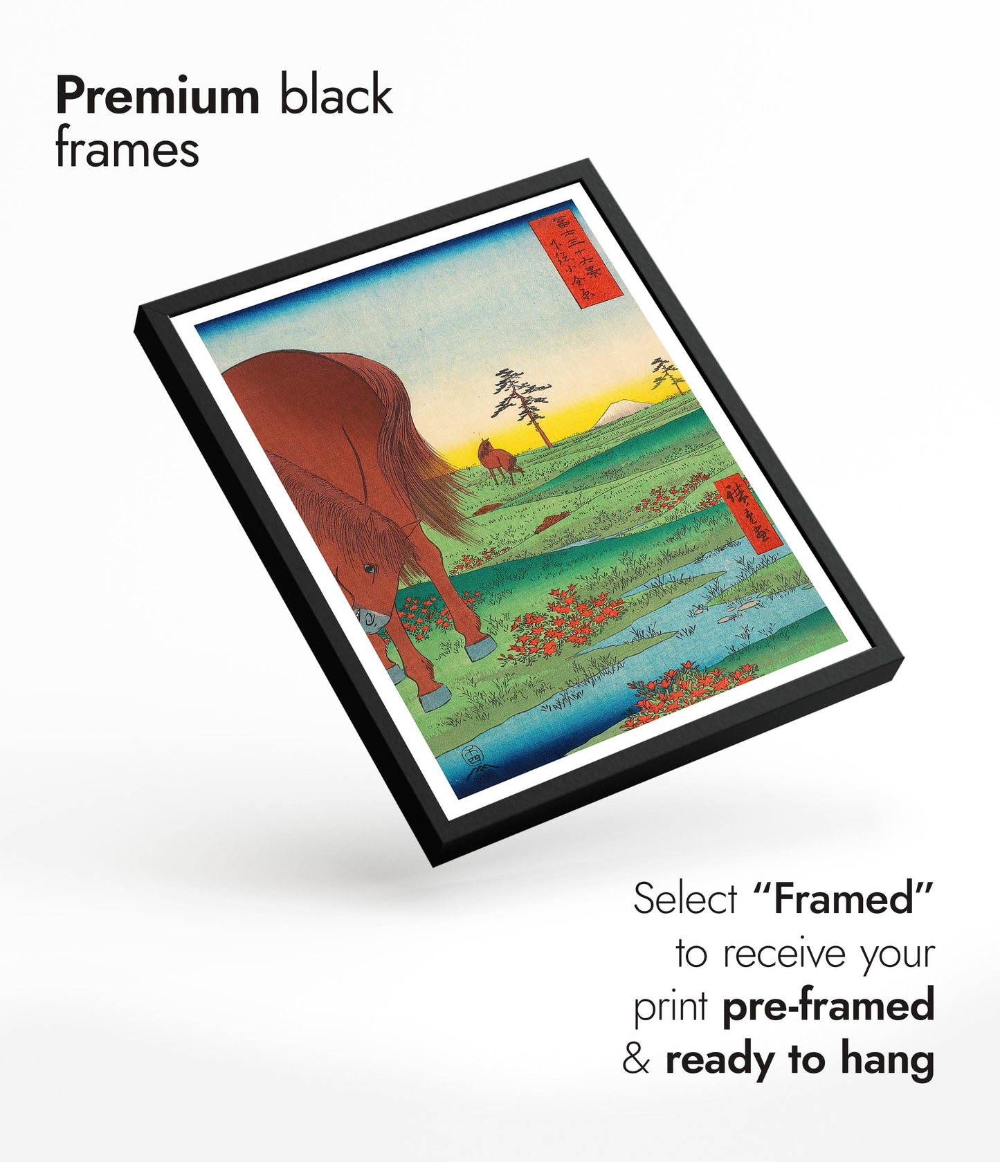 Kogane Plain in Shimosa Province