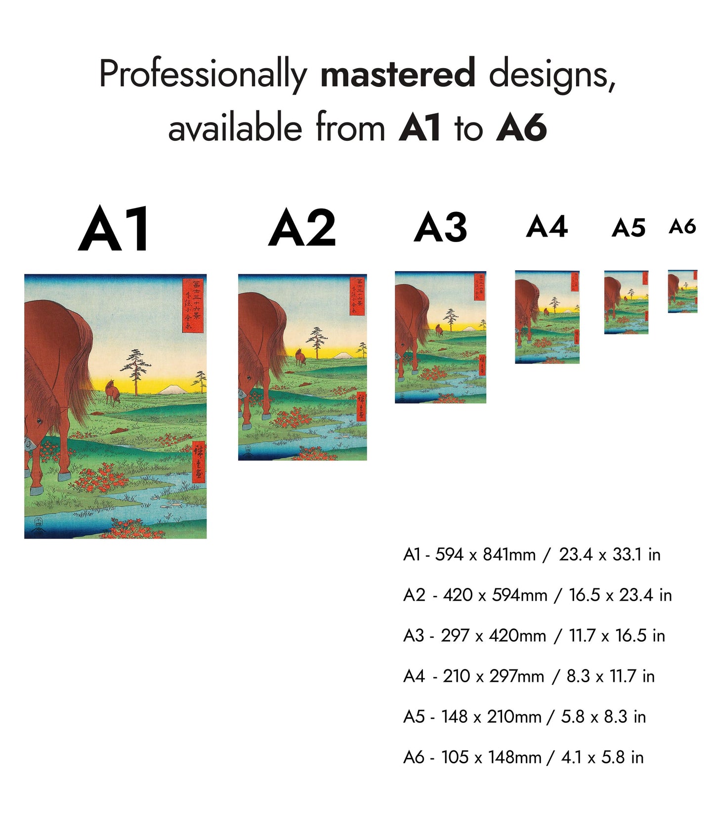 Kogane Plain in Shimosa Province