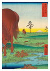 Kogane Plain in Shimosa Province print