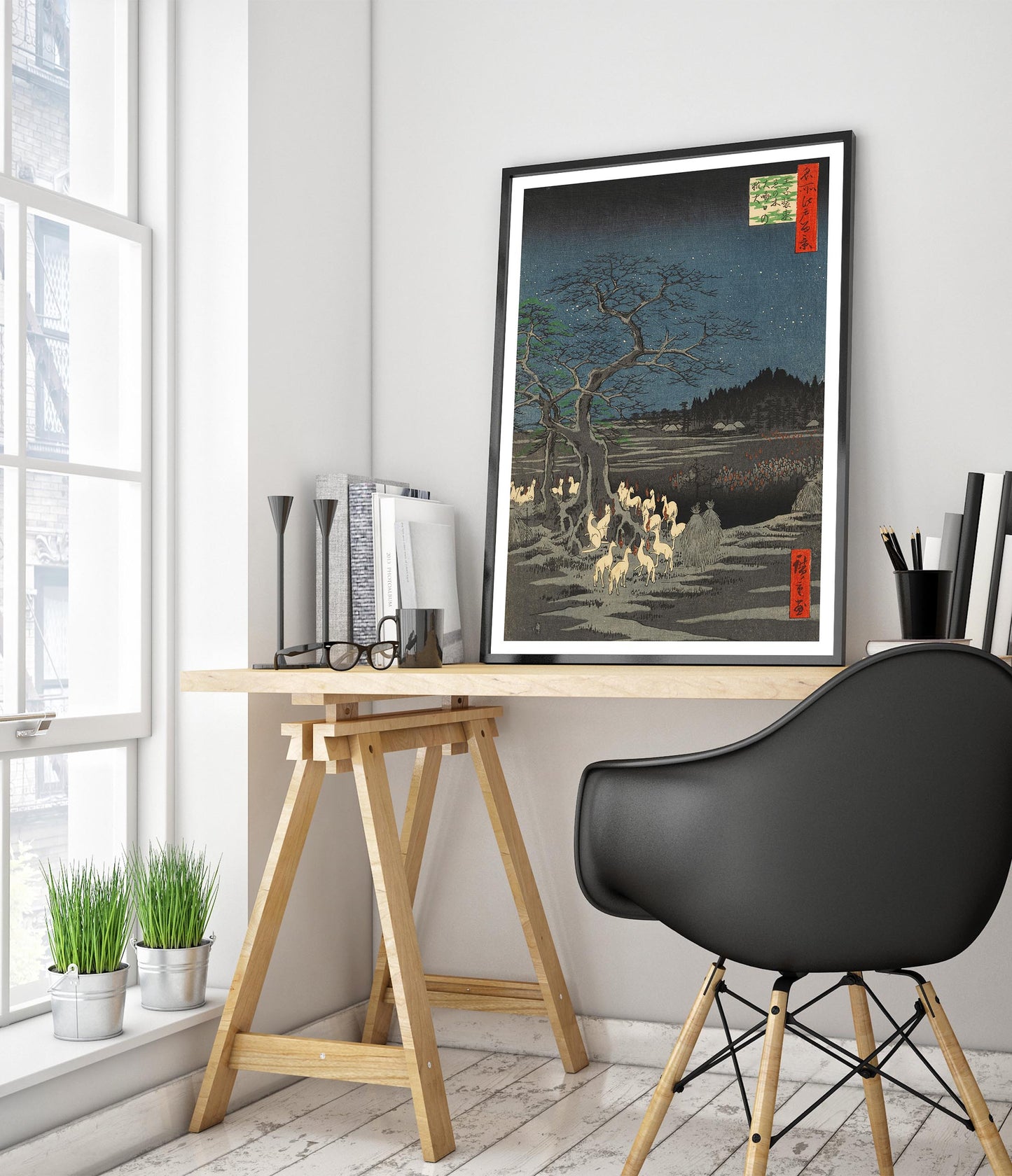 New Year's Eve Foxfires at the Changing Tree, Oji