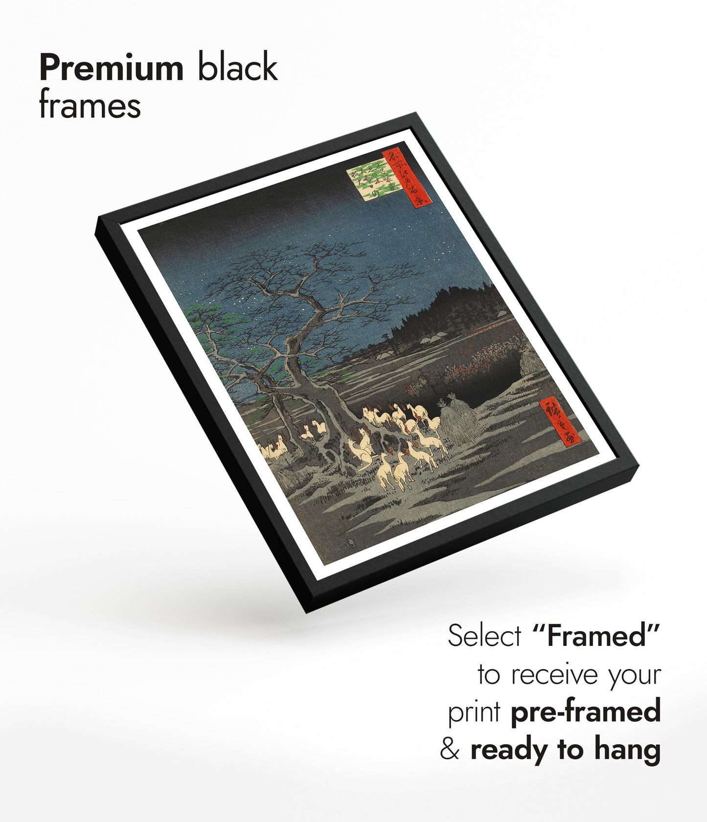 New Year's Eve Foxfires at the Changing Tree, Oji