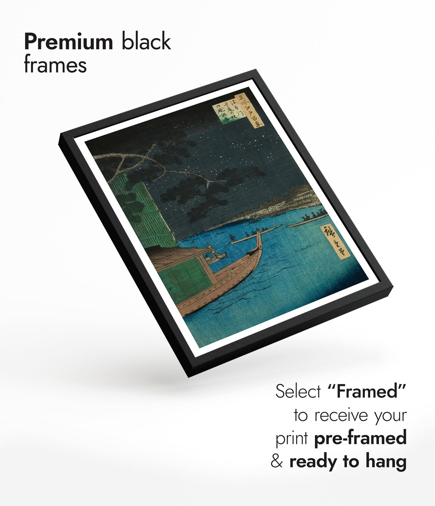 Pine of Success and Onmai Riverbank at Asakusa River