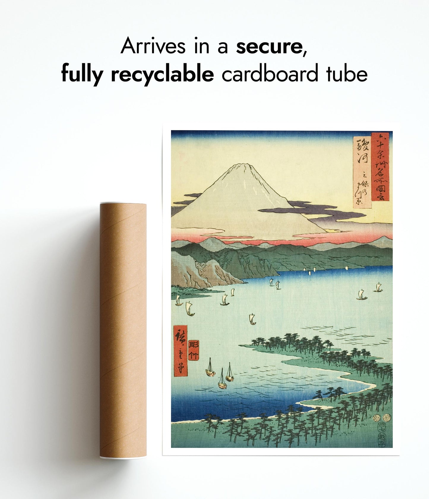 Tallskogen vid Suruga Bay