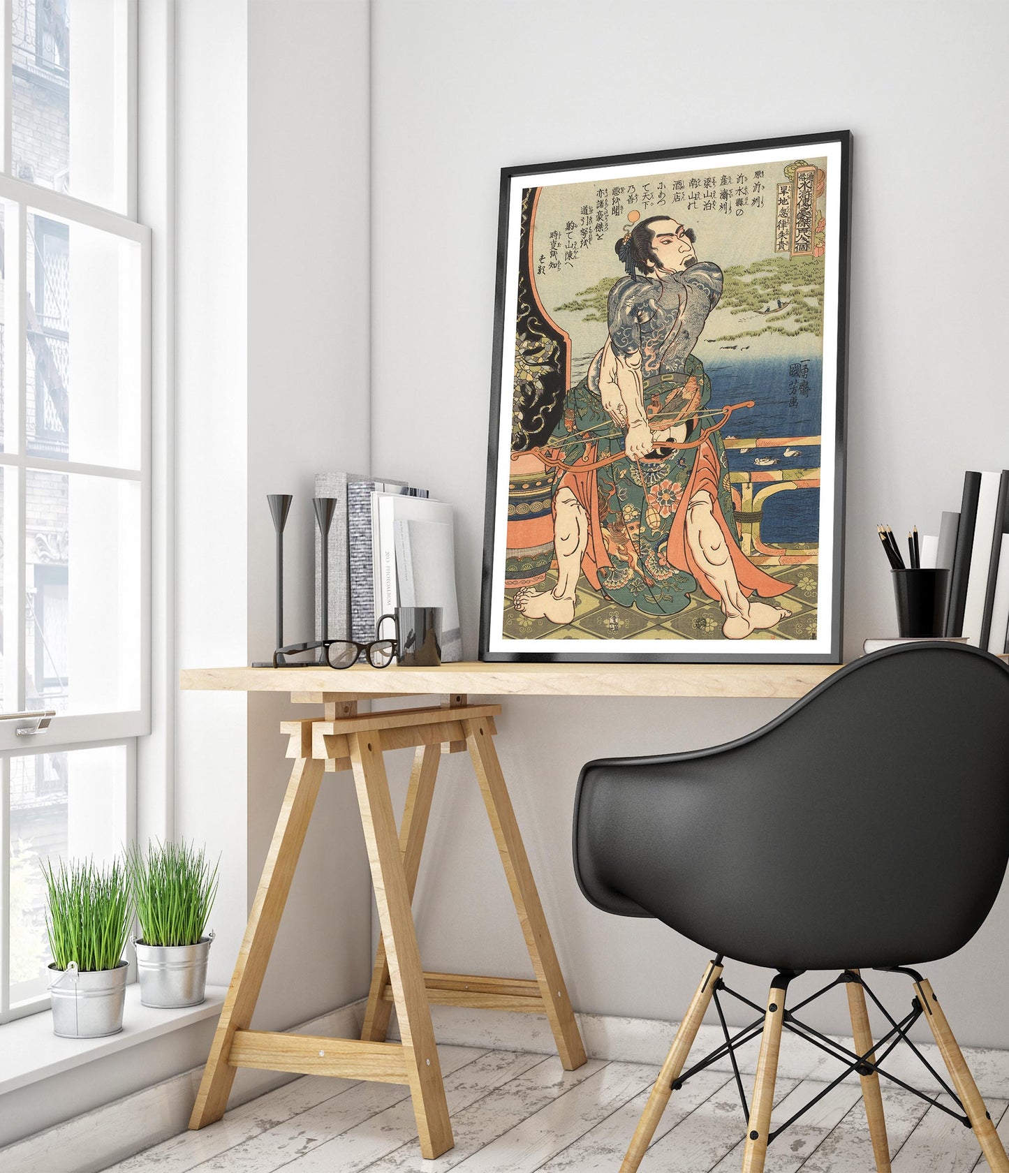 Den tatuerade Suikoden-hjälten Kanchikotsuritsu Shuki