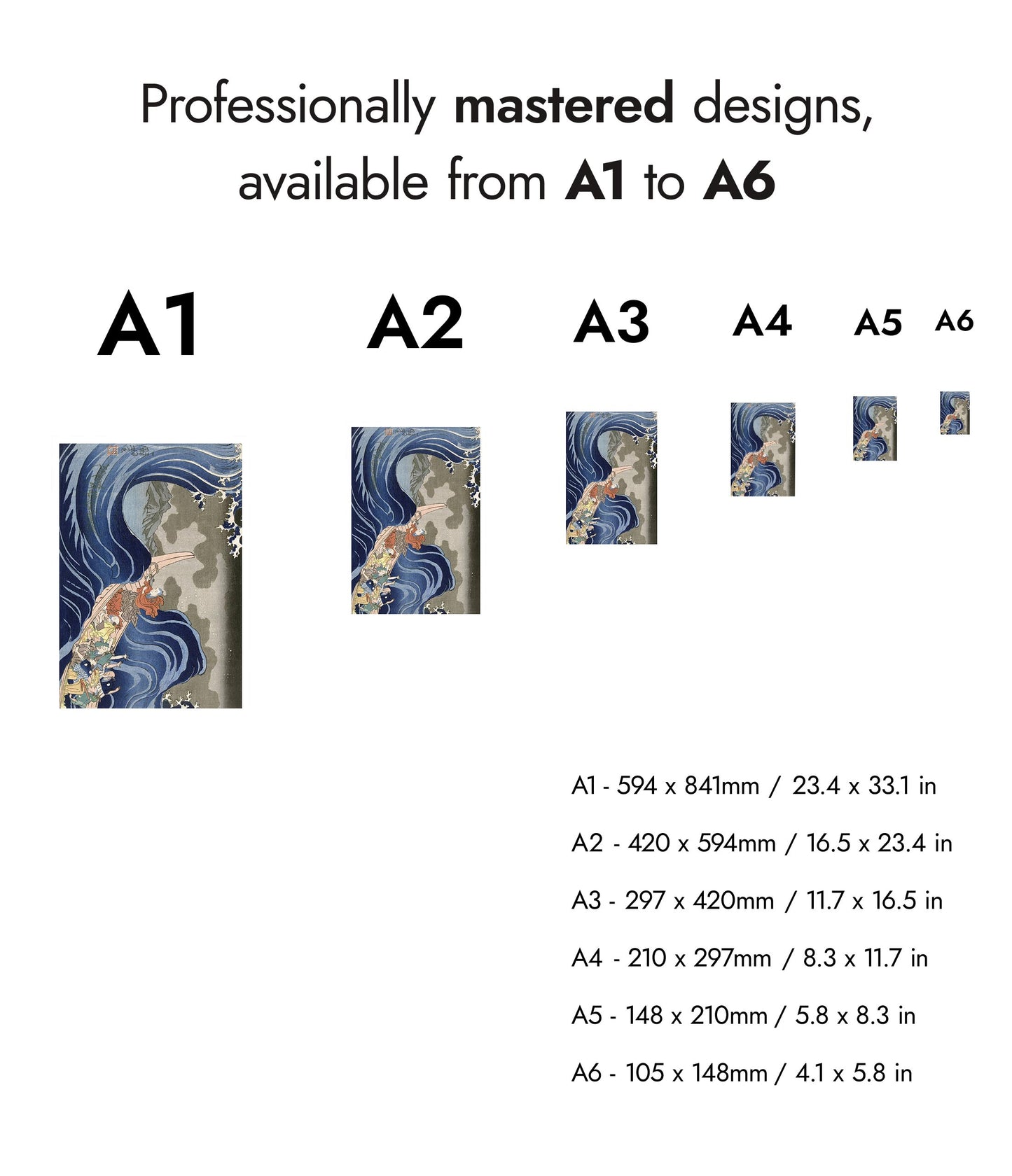 Nichiren Conjures the Waves at Kakuda During his Exile to Sado