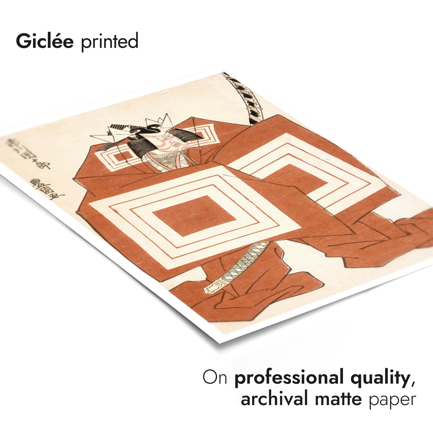 Ichikawa Danjuro im Kabuki-Stück Shibaraku