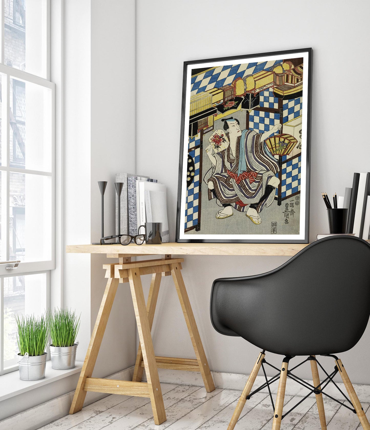 Insect Seller, Ichikawa Danjuro VIII