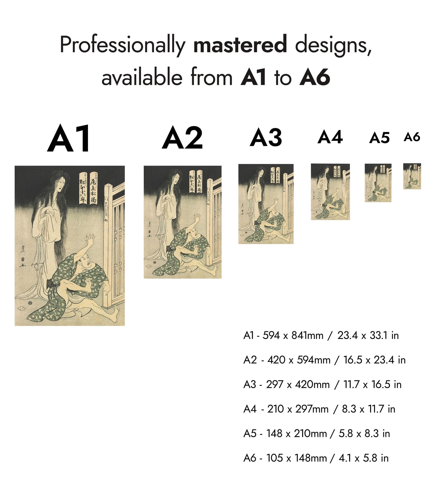 Skådespelare Onoe Matsusuke I och Matsumoto Kojiro