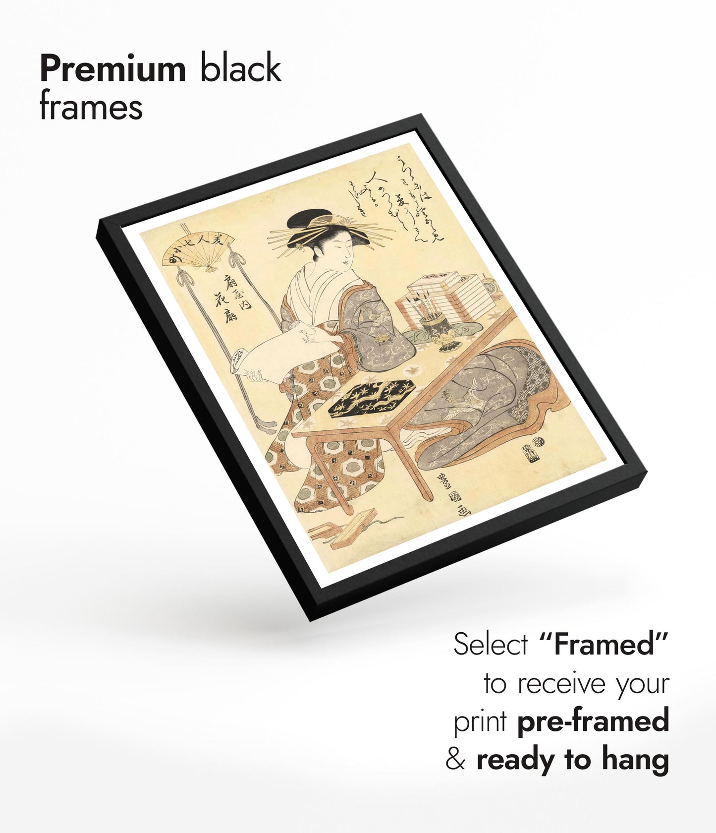 Kurtisan Ogiya från Hanaogi-huset