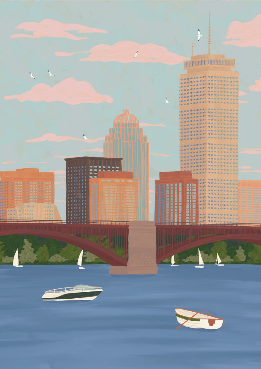 Boston - Print Only frame