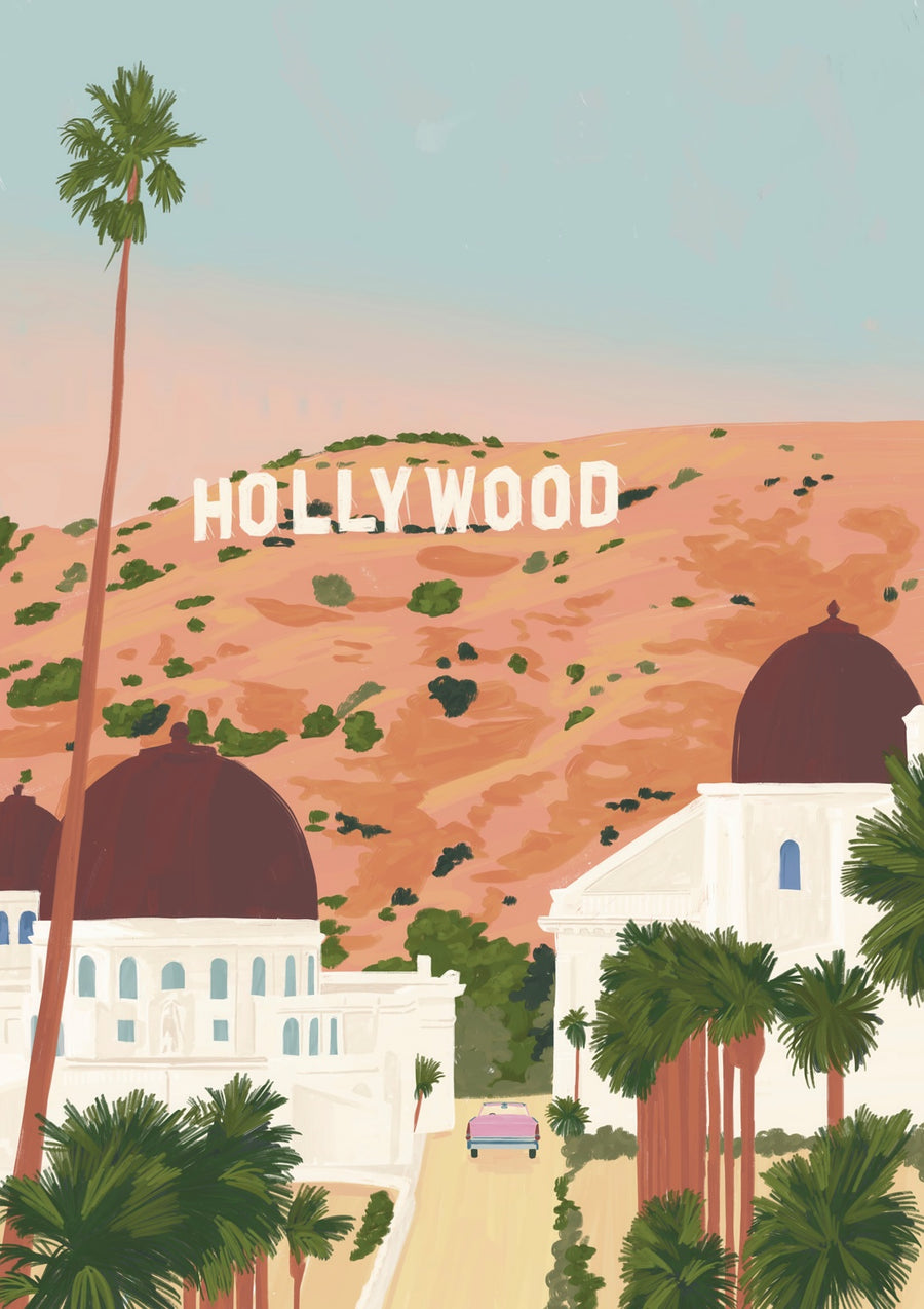 Los Angeles - Print Only frame