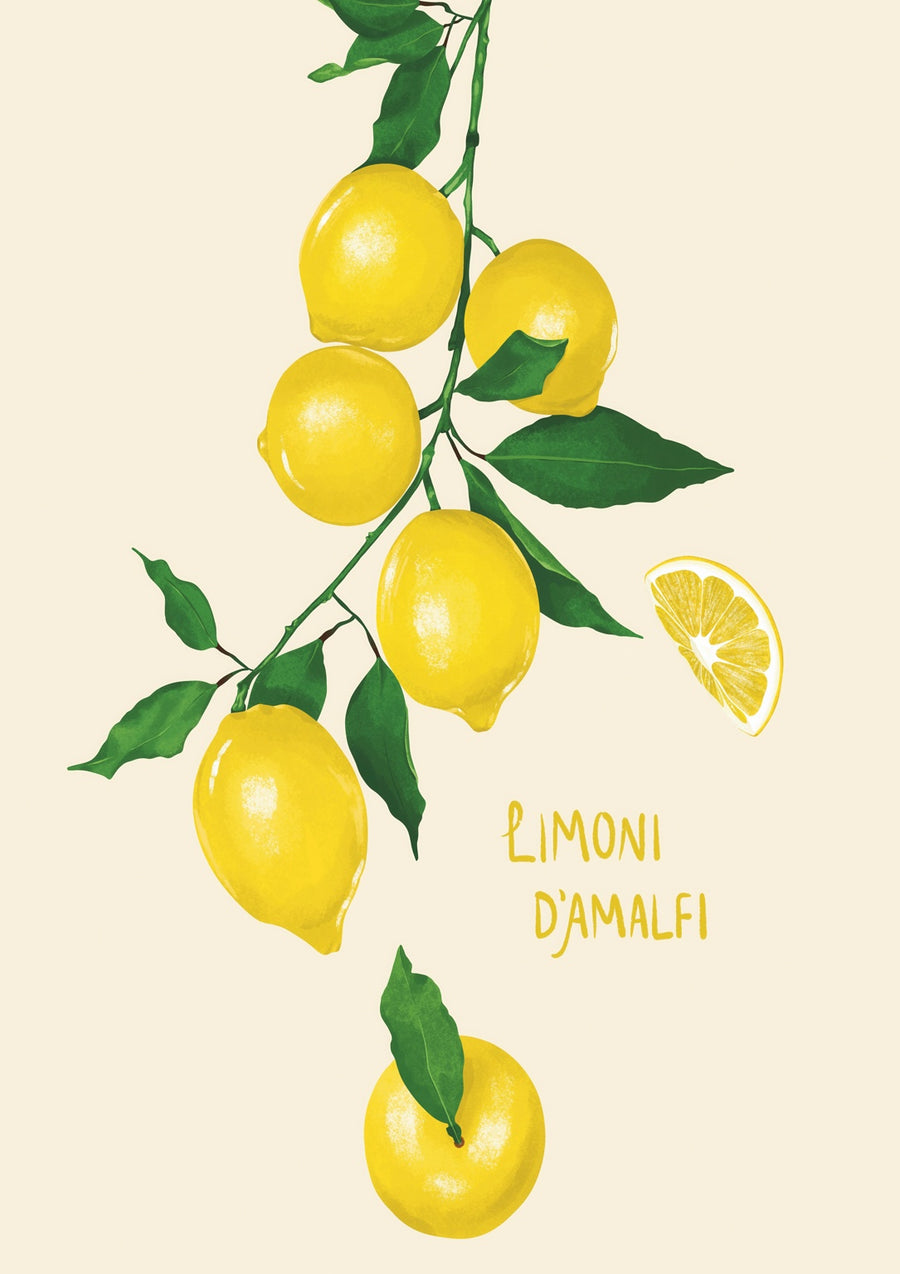 Limoni Di Amalfi - Print Only frame