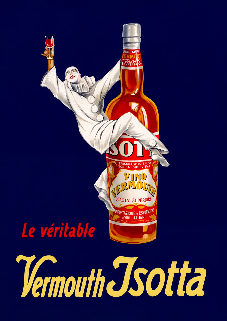 Vermouth Isotta - Print Only frame