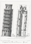 Leaning Tower of Pisa, Italy print